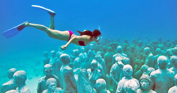 underwater museum cancun