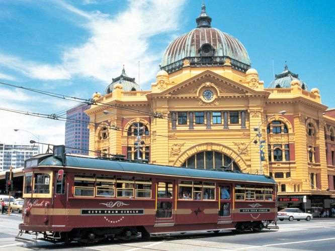Melbourne circle tram