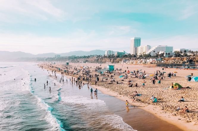 Santa Monica Beach Los Angeles