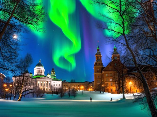 helsinki northern lights