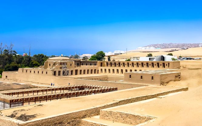 lima pachacamac archaeological site