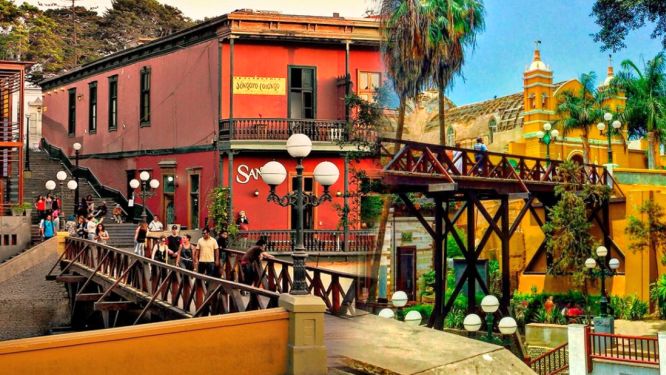 lima peru barranco puente de los suspiros