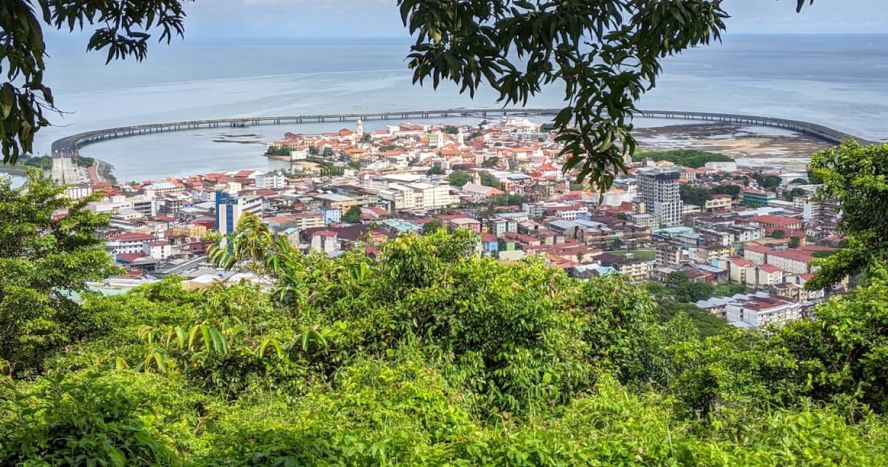 panama ancon hill skyline view