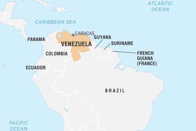 venezuela map
