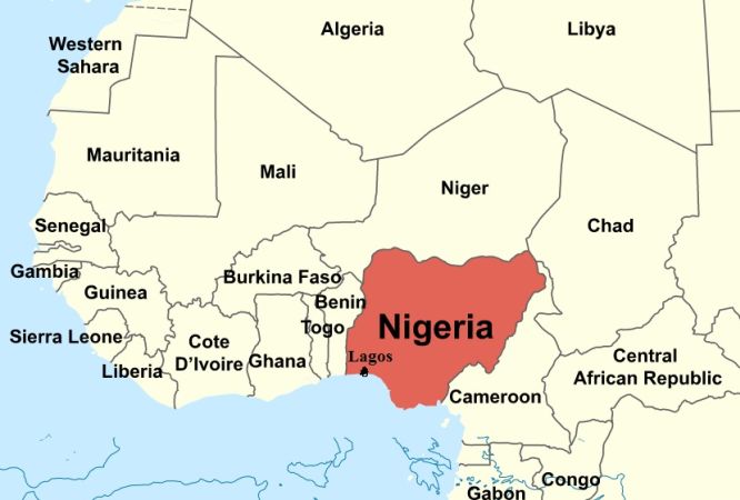 nigeria map
