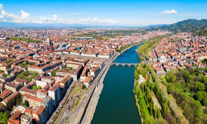 turin po river