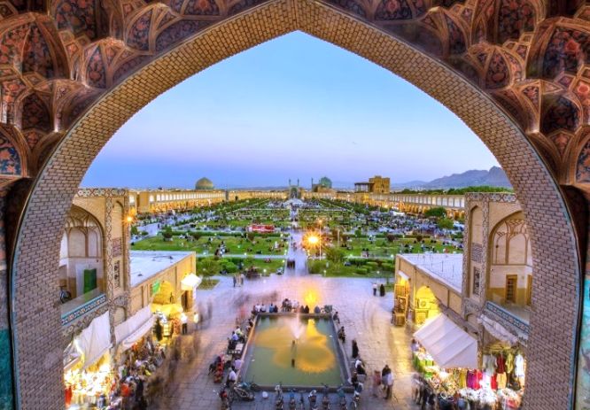 isfahan half of the world